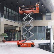 Hydraulic mobile scissor lift aerial work platform movable scissor lift one man lift